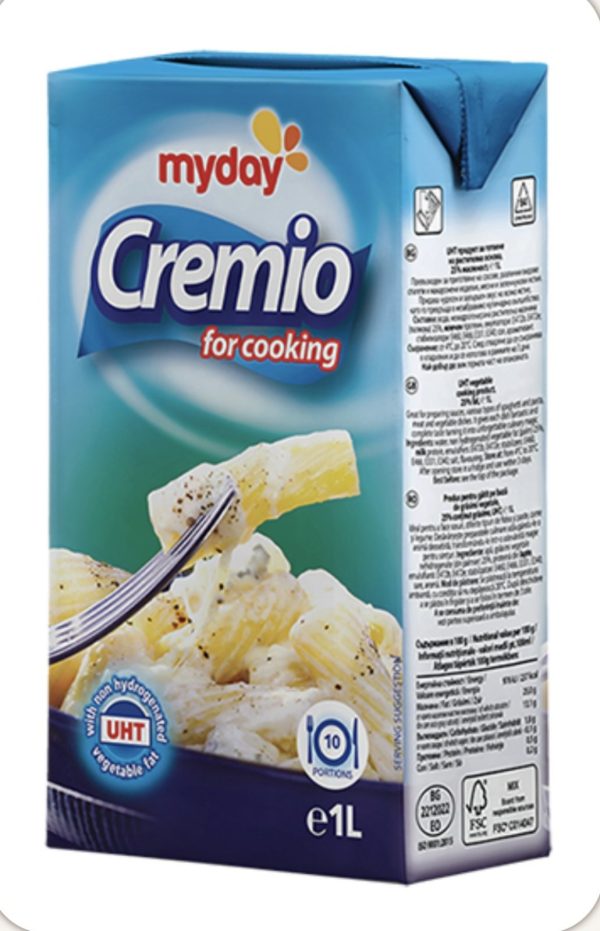 Proizvod za UHT kuhanje s nehidrogeniziranom masnoćom (25%) 1L